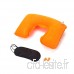 Taille personnalisée confortable \ / couleur coton mousse en matériau mémoire mousse gonflable oreiller de voyage en forme de U - B07V5FJVB4